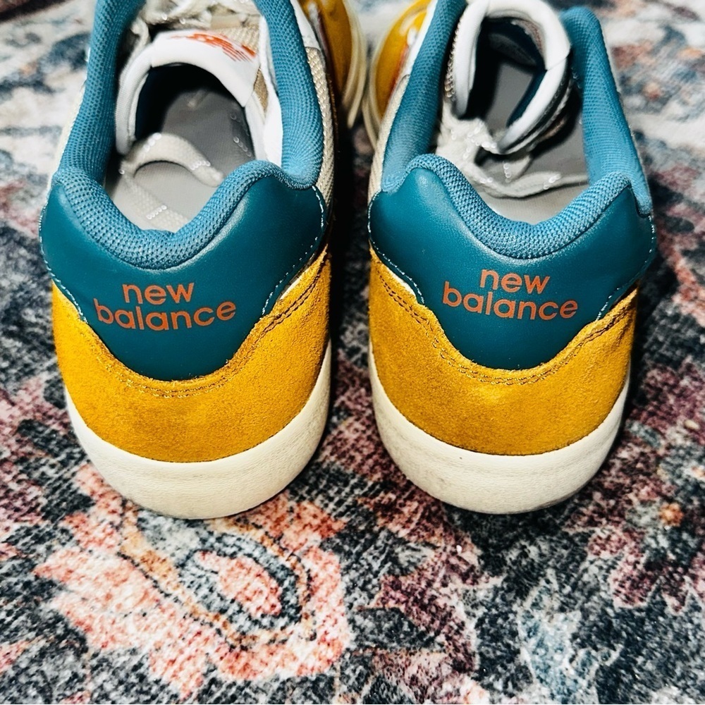 New Balance Numeric 574 Vulc 'Tan Teal' - image 8